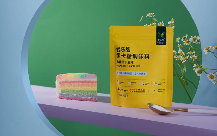 爱乐甜/零卡自在生活/美食代糖系列产品摄影设计图片